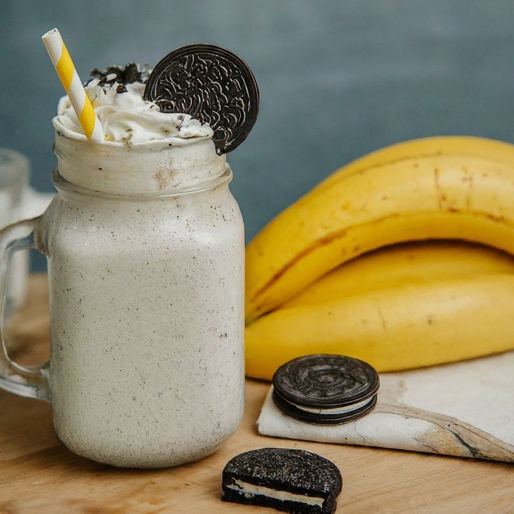Freshly prepared Banana shake